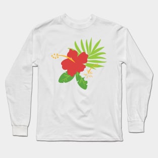 Cute Colorful Flowers Long Sleeve T-Shirt
